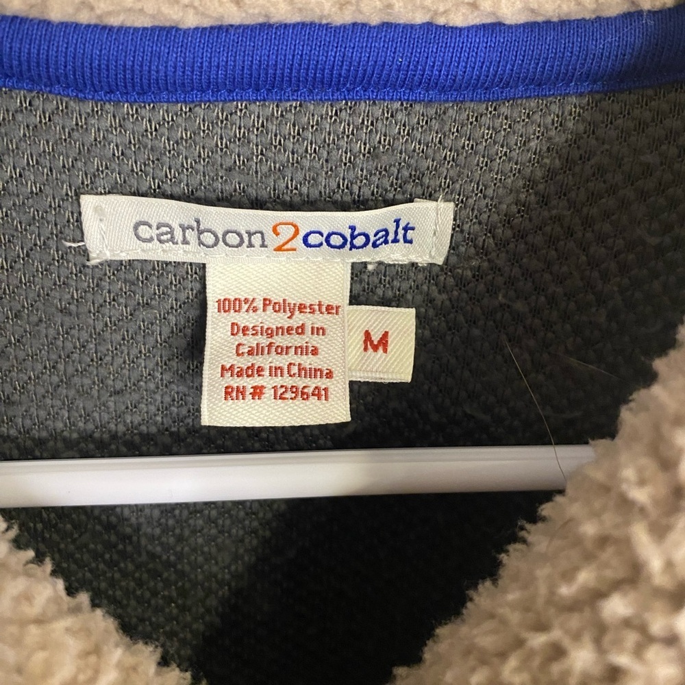 Carbon2cobalt fleece pullover size Medium - Picture 3 of 3